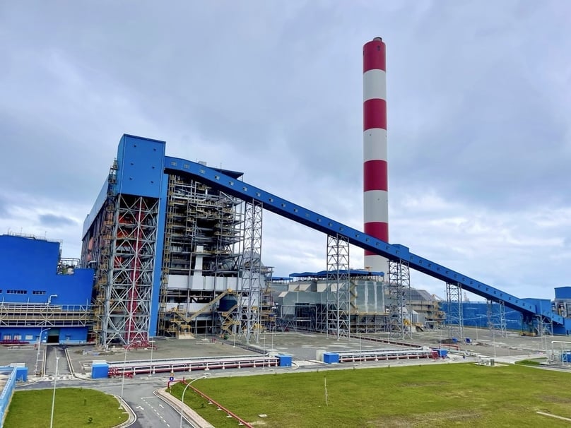 Van Phong 1 coal-fired power plant in Khanh Hoa province, south-central Vietnam. Photo courtesy of the government's news portal.