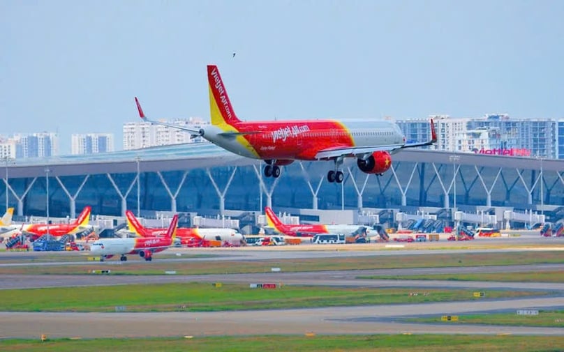 A Vietjet aircraft. Photo courtesy of Vietjet.