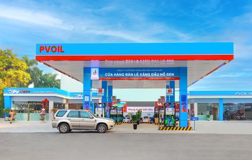 A gas station of PetroVietnam Oil Corporation JSC. Photo courtesy of the company.