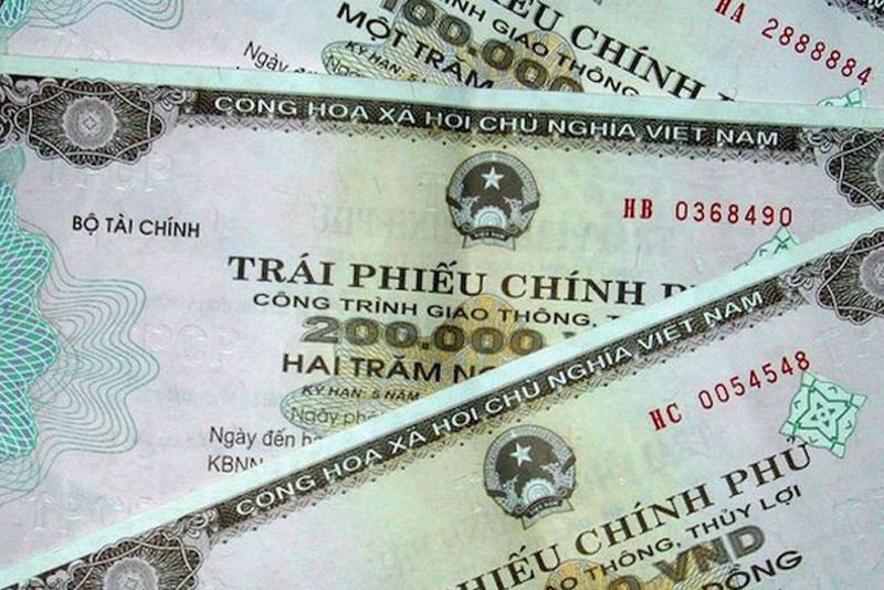 Vietnam's government bonds. Photo courtesy of Vietcap.