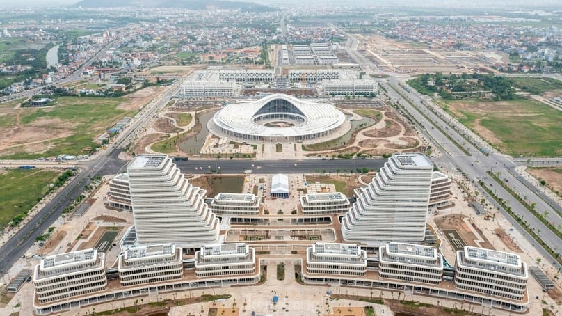The Administrative-Political Center in Hai Phong city, northern Vietnam. Photo courtesy of Tien Phong (Vanguard) newspaper.