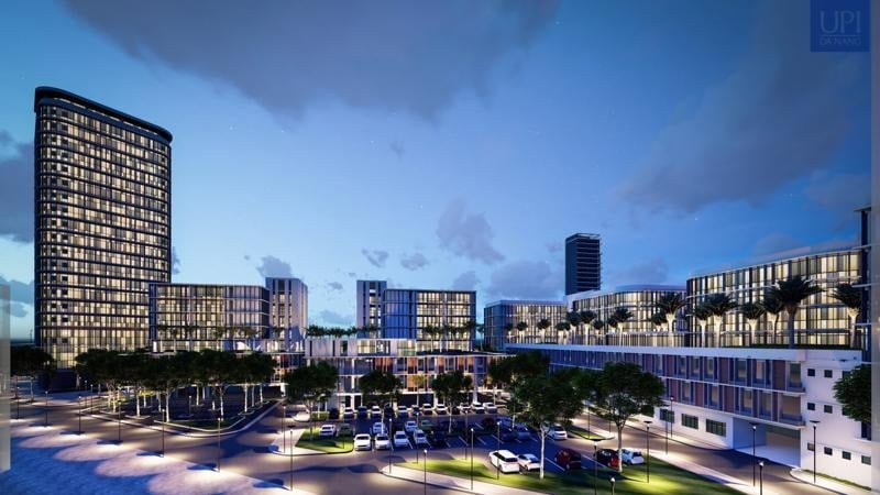 Illustration of Da Nang Software Park No. 2 in Danang city, central Vietnam. Photo courtesy of the city People's Committee.