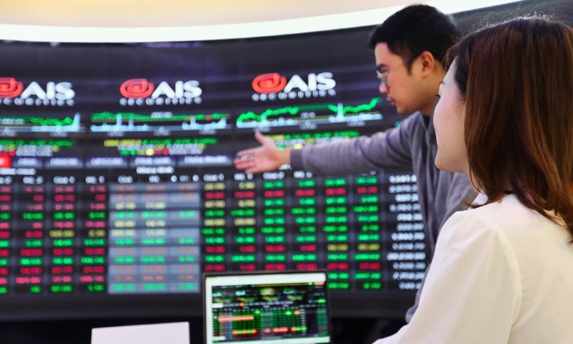 The VN-Index gains 10.17 points, or 0.79%, to 1,293.43 points on May 13, 2025. Photo by The Investor/Trong Hieu.