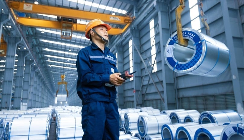 Products of Hoa Phat, a leading steel manufacturer in Vietnam. Photo courtesy of the company.