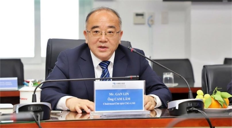 Gan Lin, chairman of CSG-LMI. Photo courtesy of EVNGENCO2.