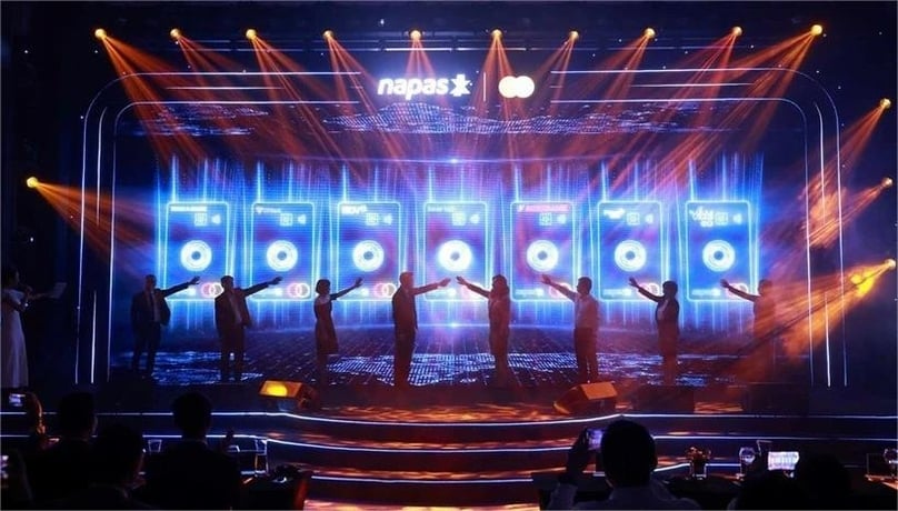 The launch ceremony of the Napas-Mastercard co-badged card on May 15, 2025. Photo courtesy of Mastercard.