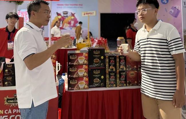 Vietnamese coffee at the event “Honoring Vietnamese Coffee and Tea in 2025”, held in Ho Chi Minh City on May 18, 2025. Photo courtesy of Nguoi Lao dong (Laborer) newspaper.