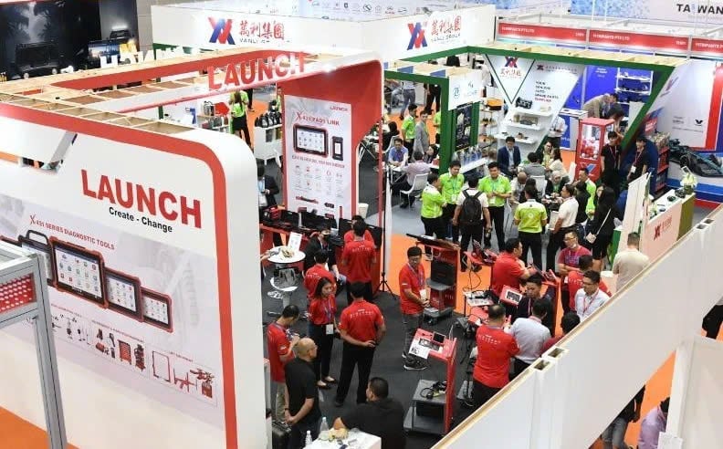 Automechanika Kuala Lumpur 2025 takes place from May 15-17, attracting 311 exhibitors from 21 countries and regions. Photo courtesy of motor283.com.