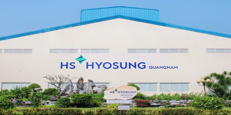 HS Hyosung commits to establishing an industrial complex worth $1.34 billion in Quang Nam province, central Vietnam. Photo courtesy of HS Hyosung Quang Nam.