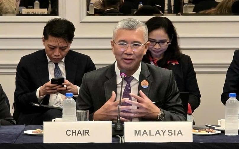 Malaysian Investment, Trade and Industry Minister Tengku Datuk Seri Zafrul Abdul Aziz. Photo courtesy of Vietnam News Agency.