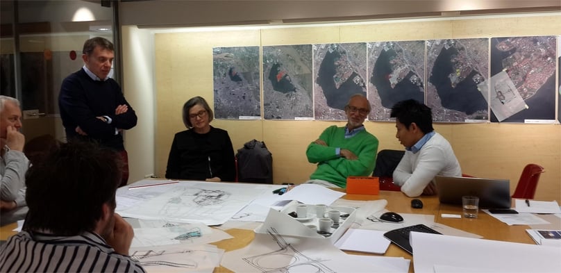 Architect Renzo Piano and associates discuss the architecture of Hanoi Opera Theatre.