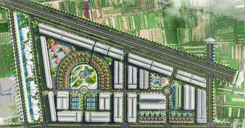 Illustration of the Trump International Hung Yen project.