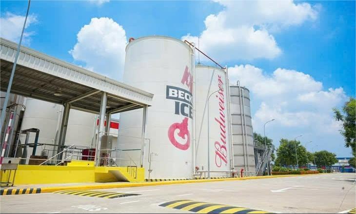 AB InBev Vietnam's brewery in Binh Duong province, southern Vietnam. Photo courtesy of Tuoi Tre (Youth) newspaper.