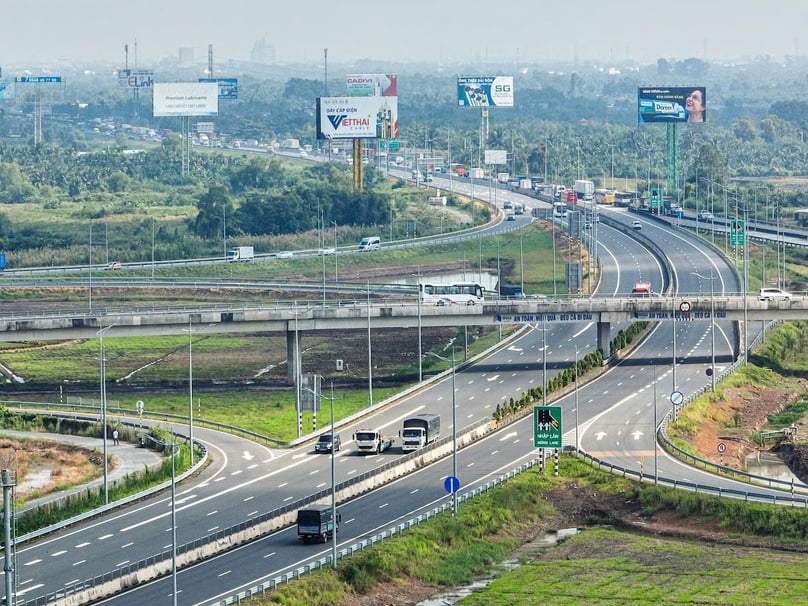 The Trung Luong-My Thuan Expressway is constructed by Deo Ca. Photo courtesy of the group.
