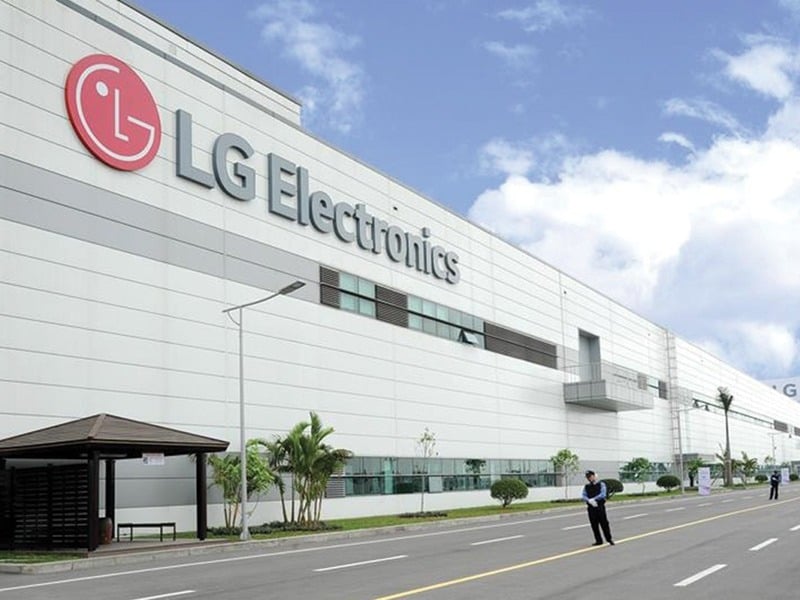 LG Electronics's plant in Hai Phong city, northern Vietnam. Photo courtesy of Dau Tu (Investment) newspaper.