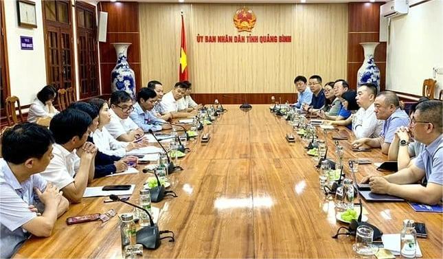 At a working session between China's C&D Group and Quang Binh province in central Vietnam, May 21, 2025. Photo by The Investor/Dinh Duy.