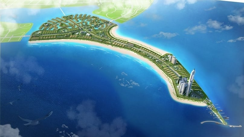 Illustration of Vinhomes Green Paradise.