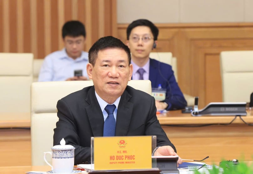 Vietnamese Deputy Prime Minister Ho Duc Phoc. Photo courtesy of the Vietnamese government's news portal.