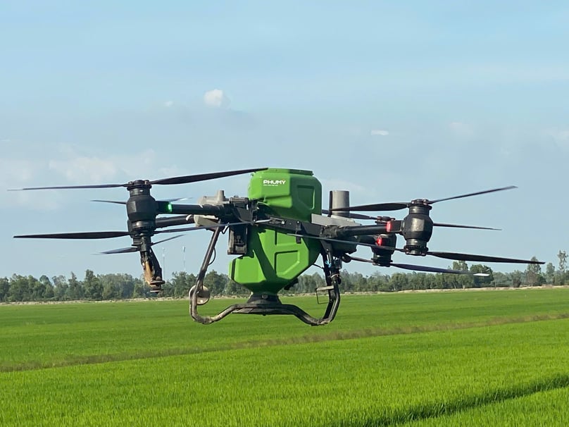 PVFCCo helps farmers with new technology solutions like agriculture drones. Photo courtesy of the company.