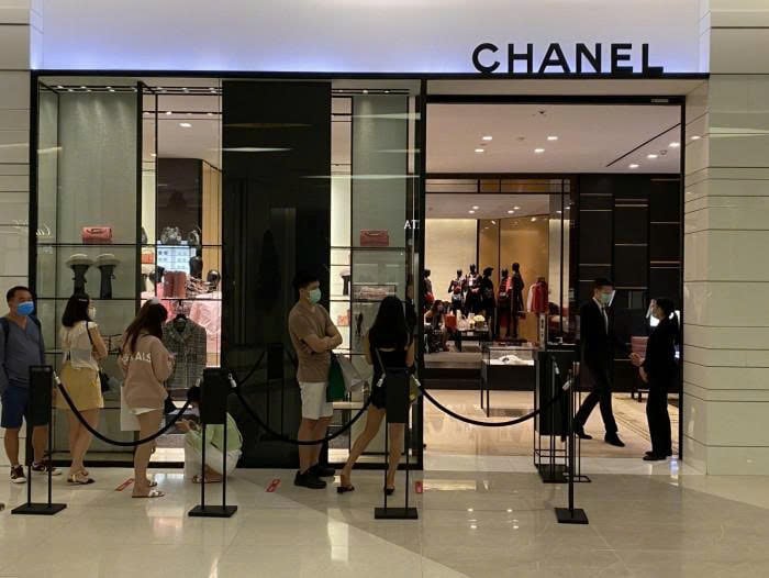 The Chanel store at Siam Paragon, Thailand. Photo courtesy of Bangkok Post