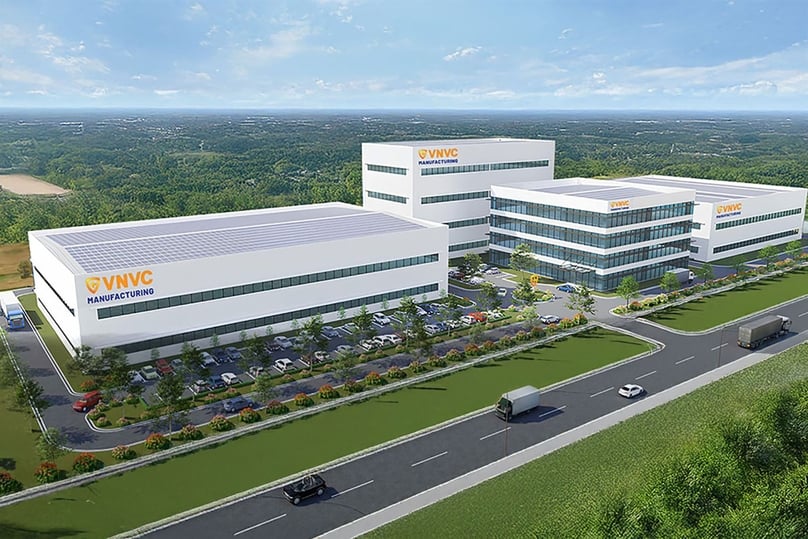 Illustration of VNVC Vaccine and Biological Products Factory in Long An province, southern Vietnam. Its construction began on May 27, 2025. Photo courtesy of VNVC.