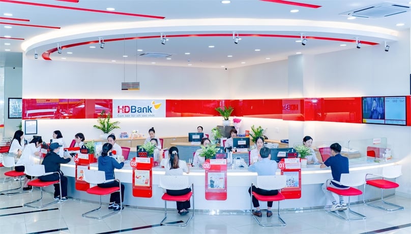 A transaction office of HDBank. Photo courtesy of the bank.