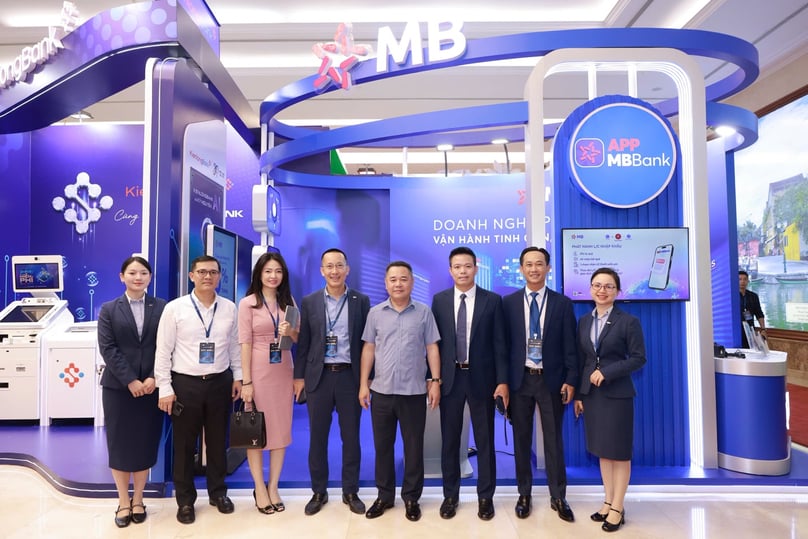 MB representatives attend the Digital Transformation Day 2025 event, organized by the SBV, May 29, 2025. Photo courtesy of the bank.