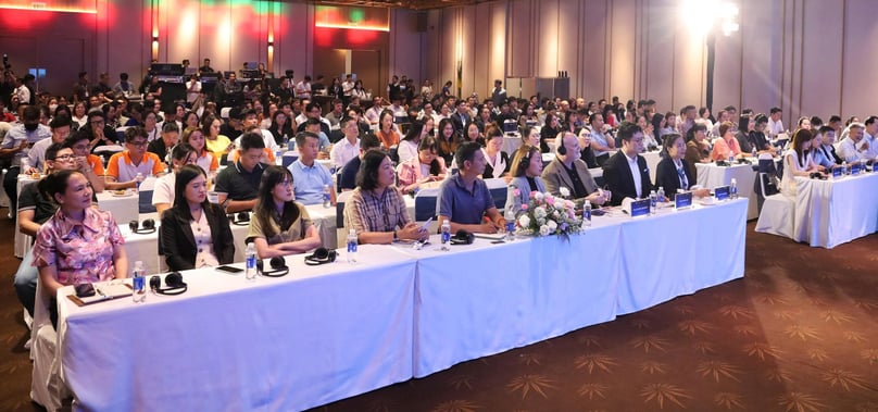 At the 'Outstanding Vietnam: Steady Breakthrough - Reaching the World' conference in Ho Chi Minh City on May 28, 2025. Photo courtesy of the Investment and Trade Promotion Centre of HCMC (ITPC).