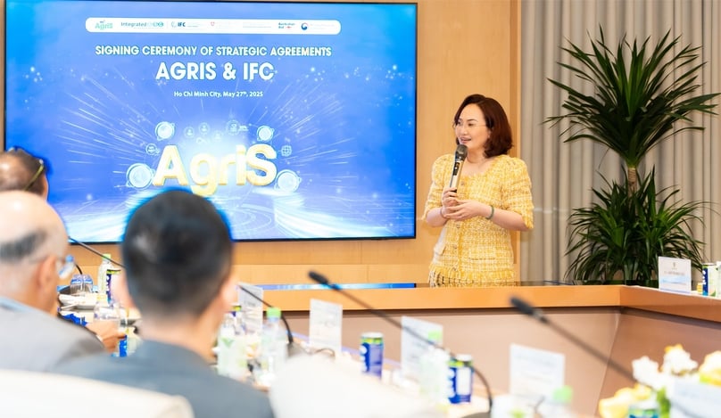 Dang Huynh Uc My, chairwoman of AgriS, said that the partnership with IFC lays the foundation for a globally aligned ESG governance system. Photo courtesy of the company.