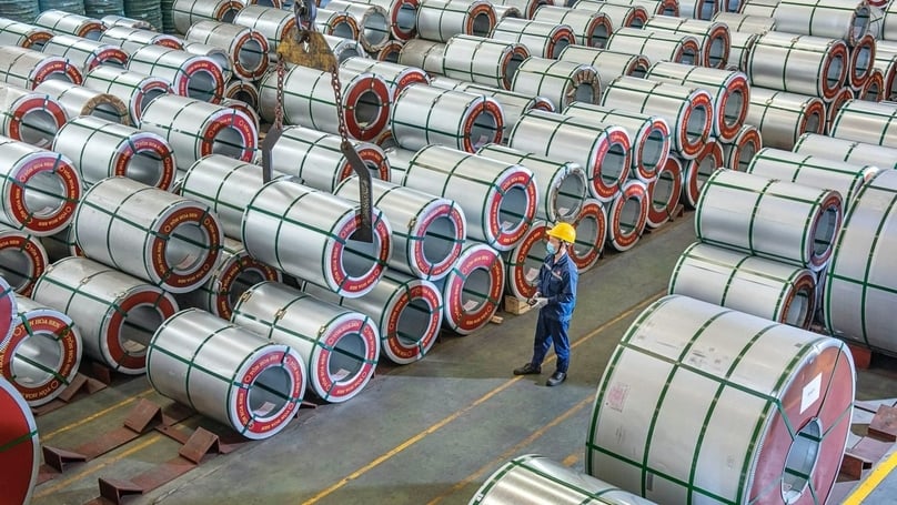 Products of Hoa Sen Group (HoSE: HSG), one of the leading steelmakers in Vietnam. Photo courtesy of the company.