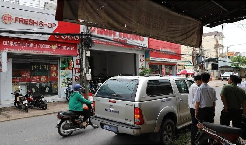 An inspection team inspects C.P. Vietnam's Fresh Shop in My Xuyen district, Soc Trang province, southern Vietnam, May 30, 2025. Photo courtesy of Vietnamnet.