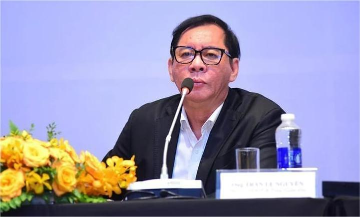 Tran Le Nguyen, general director of Kido, speaks at the company's 2025 AGM in Ho Chi Minh City on June 5, 2025. Photo courtesy of the company.