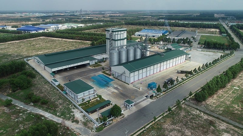 Cargill's animal feed plant in Binh Duong province, southern Vietnam. Photo courtesy of the firm.