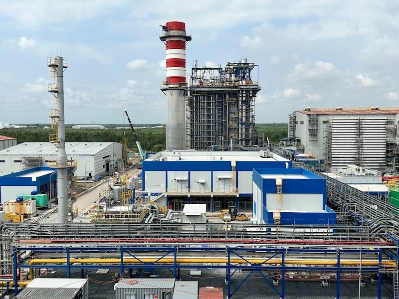 Nhon Trach 4 LNG power plant in Dong Nai province, southern Vietnam. Photo courtesy of Dau Tu (Investment) newspaper.