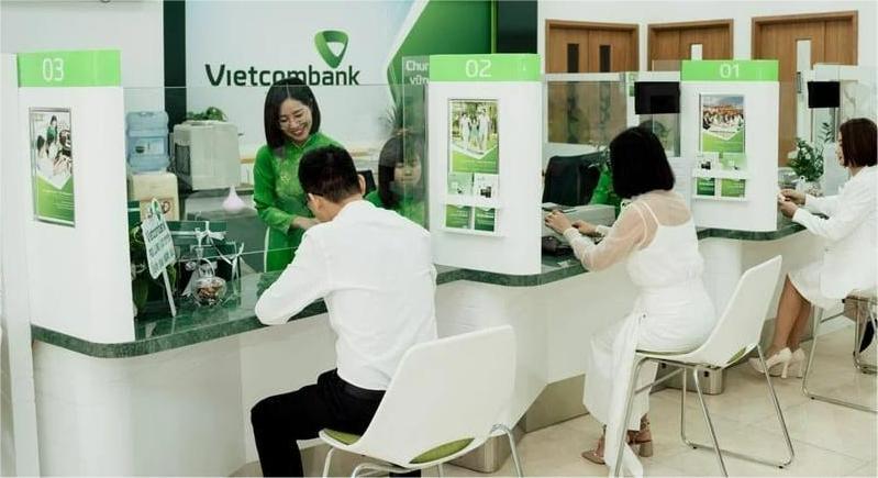 A Vietcombank transaction office. Photo courtesy of the bank.