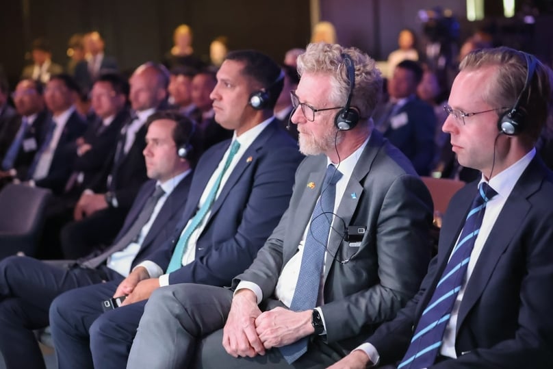 Swedish corporate representatives at the Vietnam-Sweden Business Forum in Stockholm, June 12, 2025. Photo courtesy of the Vietnamese government's news portal.