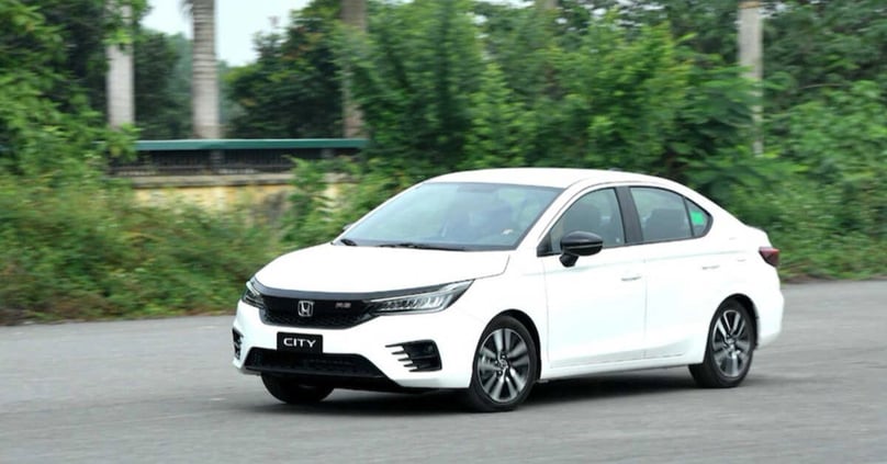 Sedan City, one of the best-selling models of Honda Vietnam. Photo courtesy of VNA.