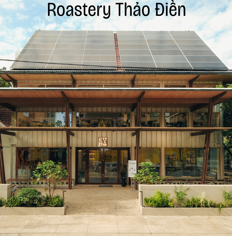 Every Half's new roastery at its Thao Dien location in District 2, Ho Chi Minh City. Photo courtesy of Every Half.
