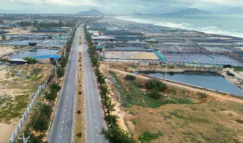 The resettlement area for residents affected by the Ninh Thuan 1 nuclear power plant project will be located near Son Hai beach, Vietnam's south-central province of Ninh Thuan. Photo courtesy of Dien Dan Doanh Nghiep (Business Forum) magazine.