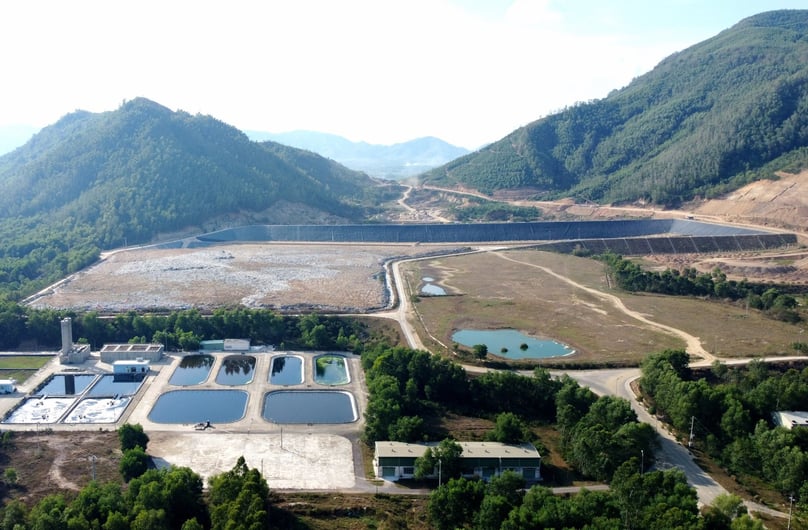 Long My solid waste treatment area in Phuoc My commune, Quy Nhon town, Binh Dinh province, south-central Vietnam. Photo by The Investor/Nguyen Tri.