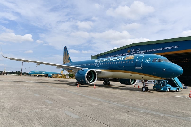 A Vietnam Airline aircraft. Photo courtesy of Vietnam News Agency.