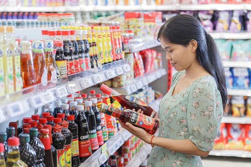 A customer shops Masan Consumer's products. Photo courtesy of the company.