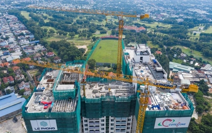  A property project developed by Coteccons. Photo courtesy of Znews magazine.