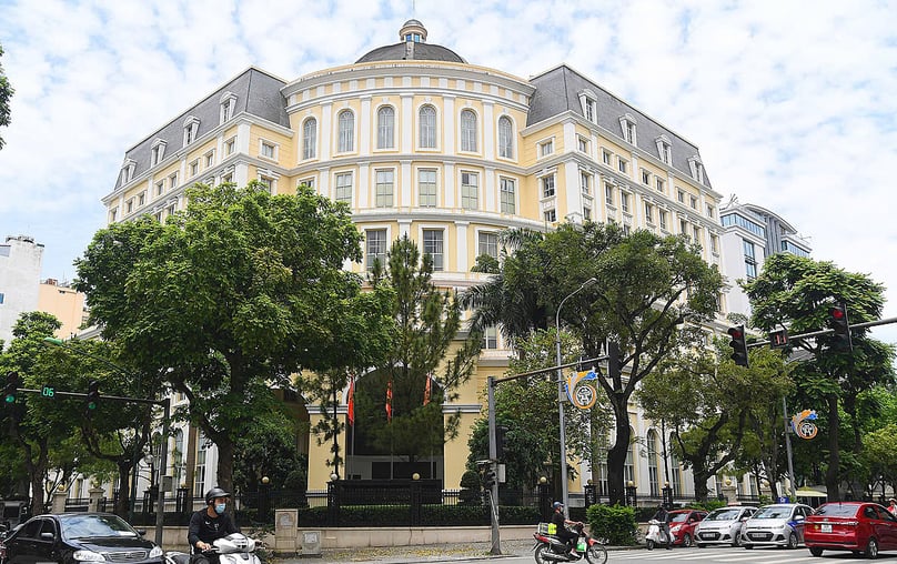Headquarters of Vietnam's Ministry of Finance in Hanoi. Photo courtesy of Tai chinh-Dau tu (Finance-Investment) newspaper.