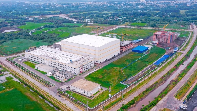 The progress of Kingfa plant project in Dong Nai province, southern Vietnam, as of July 2, 2025. Photo courtesy of AZB.