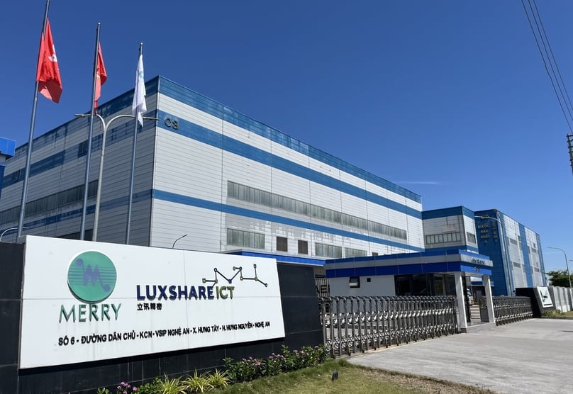 Luxshare-ICT factory in Nghe An province, central Vietnam. Photo The Investor/Van Dung.