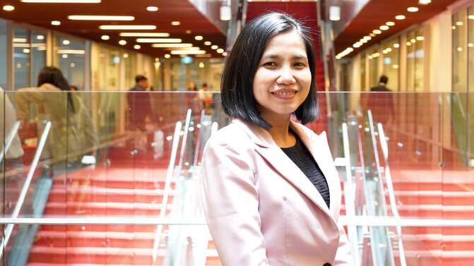Dr Vu Hong Nhung, a lecturer at the economics and finance department, Business School, RMIT University Vietnam. Photo courtesy of RMIT.