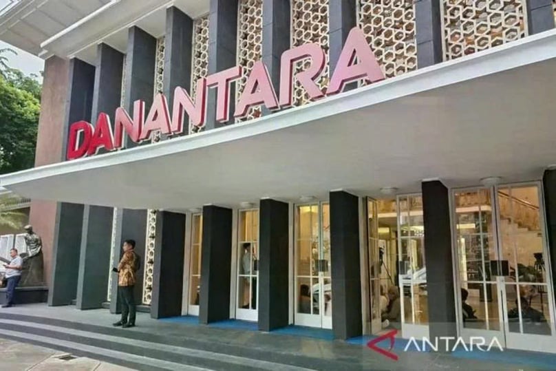 The Danantara headquarters in Jakarta. Photo courtesy of ANTARA.
