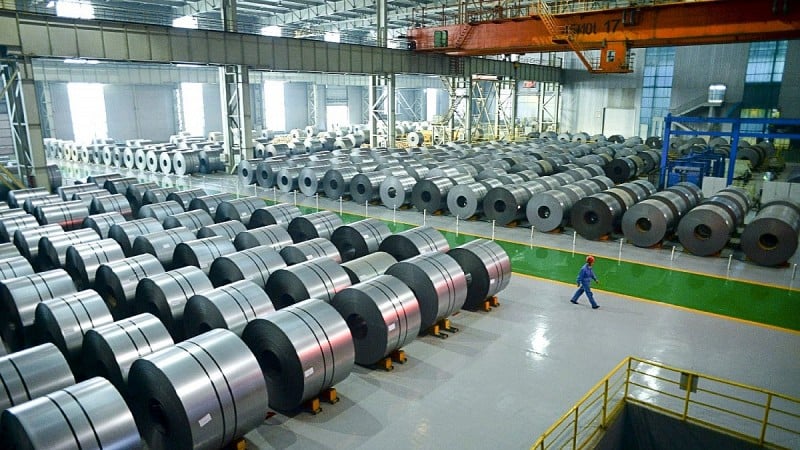 Products of Nam Kim Steel. Photo courtesy of the company.