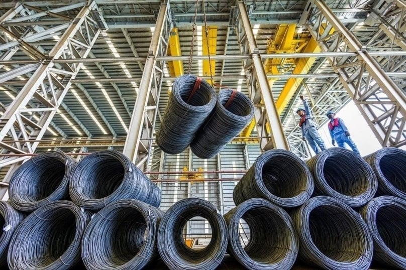 Steel produced by Hoa Phat Group. Photo courtesy of the firm.